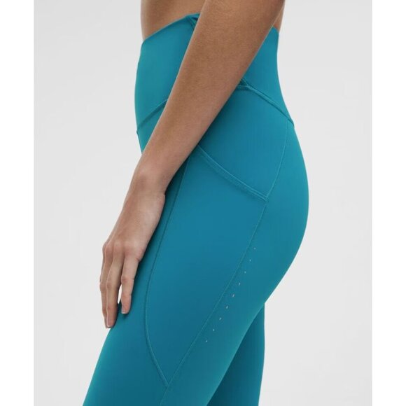 Fast and Free High-Rise Tight 25" (5 Pocket) - Hawaiian Blue - Picture 4 of 6